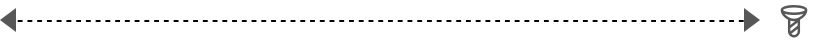 Rahmen Beinlänge